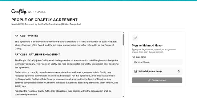 Agreements