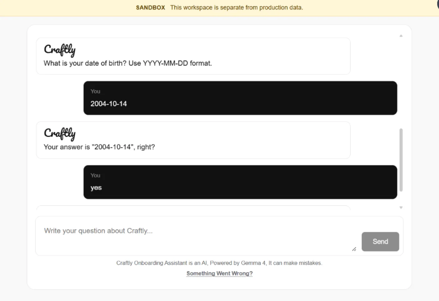 Onboarding Question 4